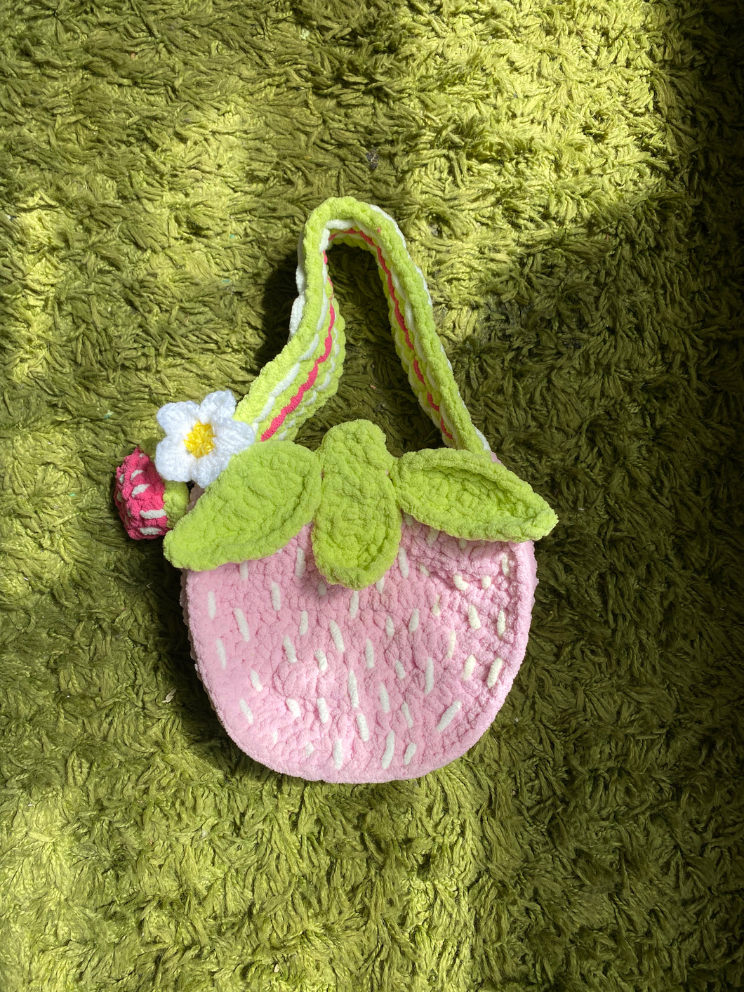 Custom Strawberry shortcake bloom🍰🍓crossbody